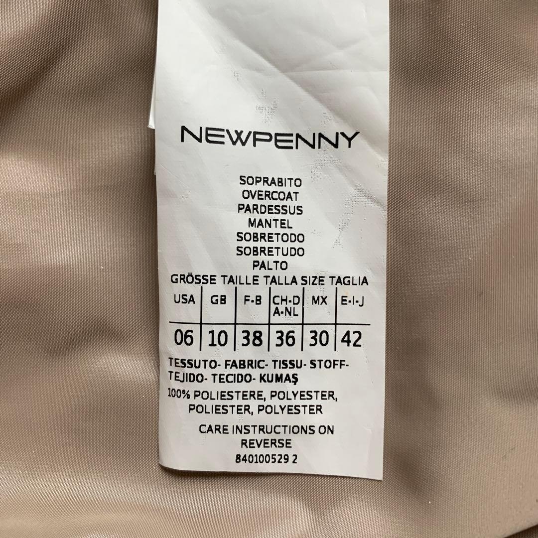 ペニーブラック MaxMara スプリングコート ベージュ　未使用品　42