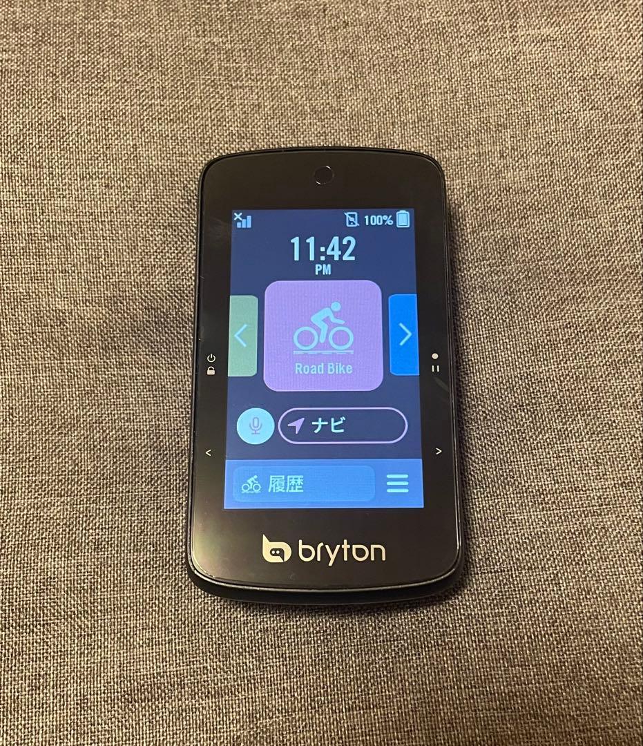 Bryton Rider 750 SE GPS本体＋ケース＋ガラスフィルム