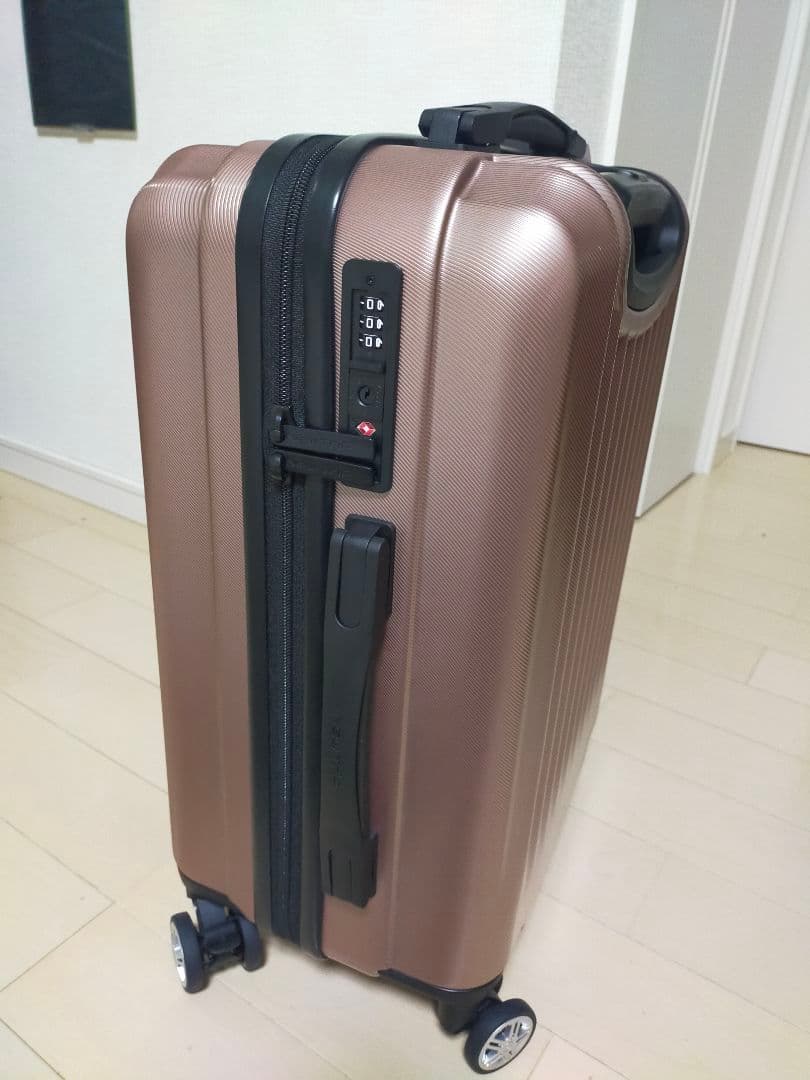 【新品】newtrip☆スーツケース、キャリーケース、S，ピンクゴールド