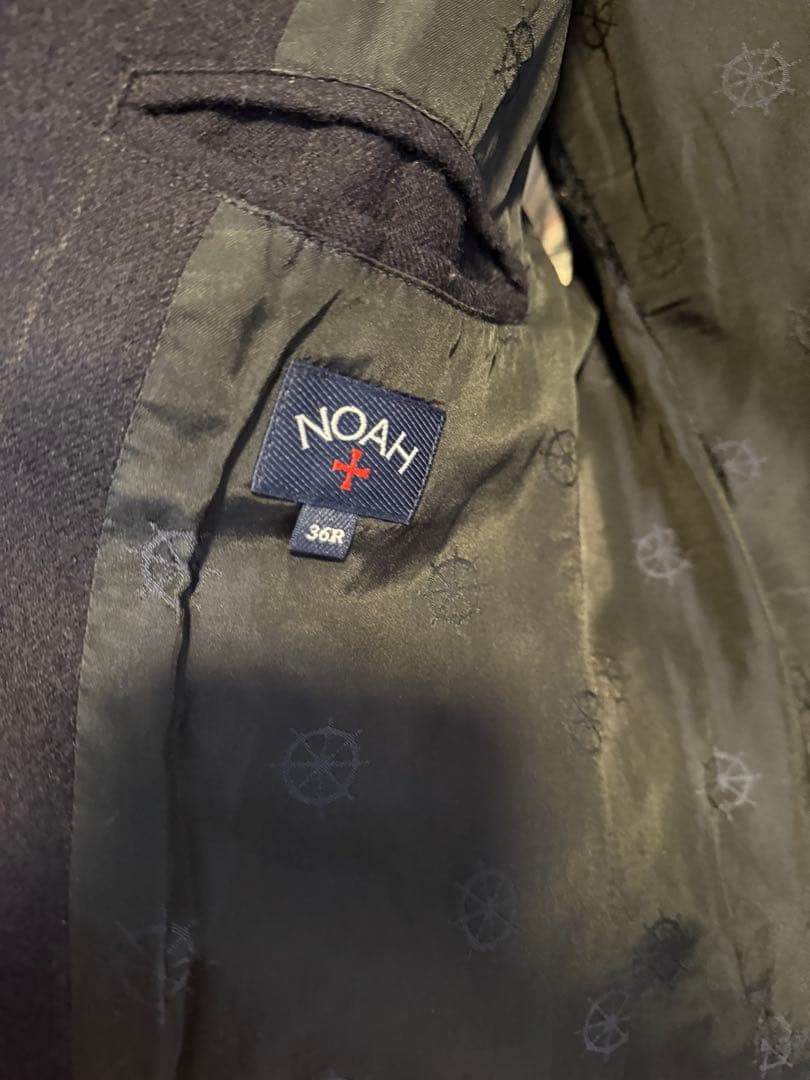 NOAH 2025FW ネイビーストライプ　スーツ