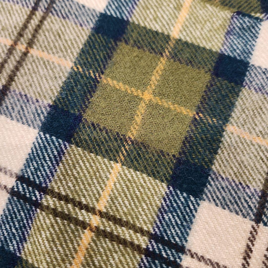 Barbour　バブアー　 チェック柄マフラー 　スコットランド製