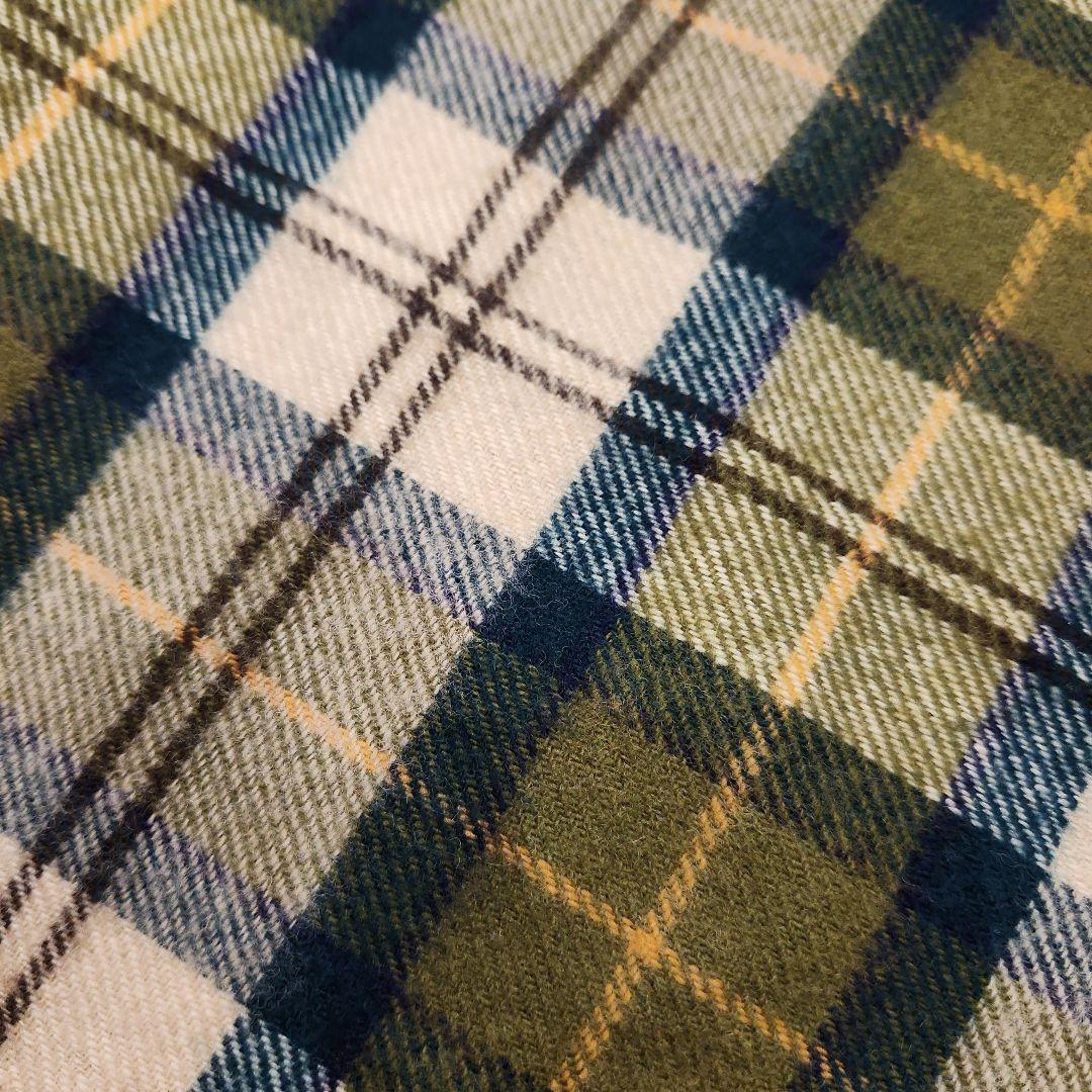 Barbour　バブアー　 チェック柄マフラー 　スコットランド製