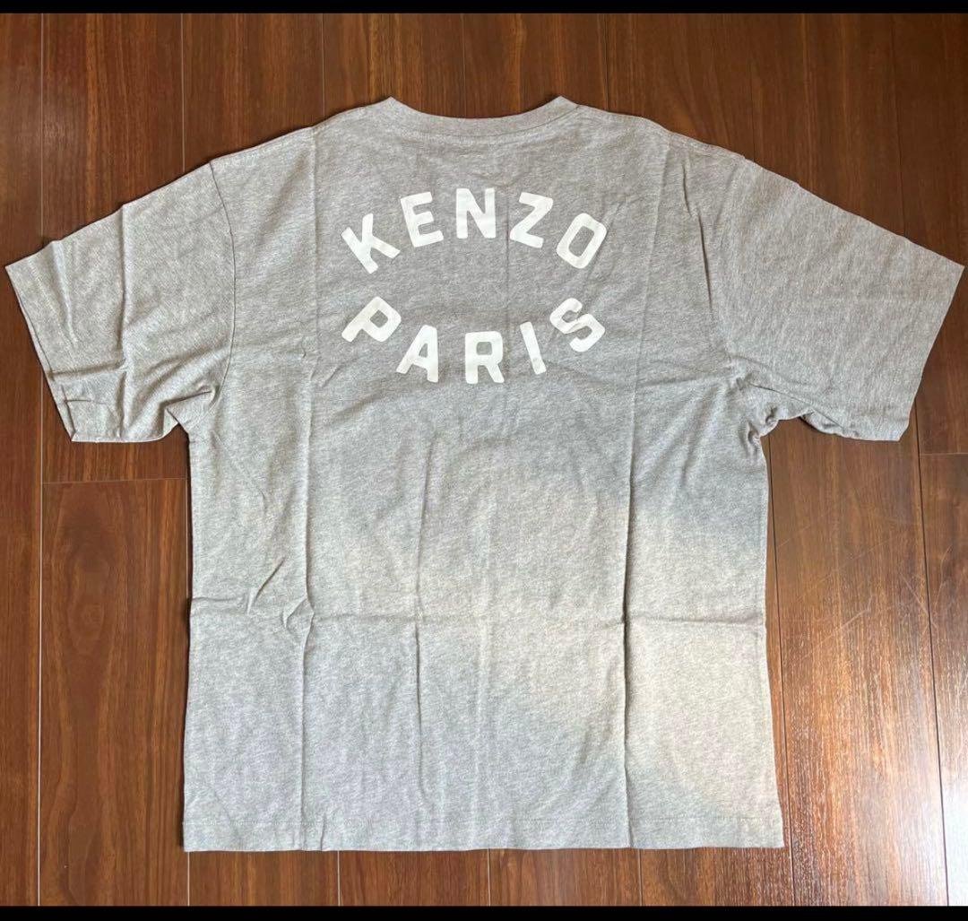 Y！新品未使用！KENZO ターゲットマーク Tシャツ Lサイズ グレー
