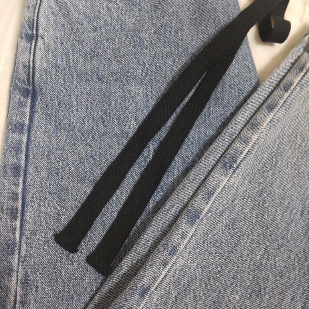 Whim Gazette センタープレスデニムパンツ 36