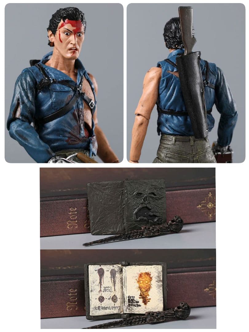 ★未使用 死霊のはらわた 2 アシュ アクション フィギュア 約17cm ネカ