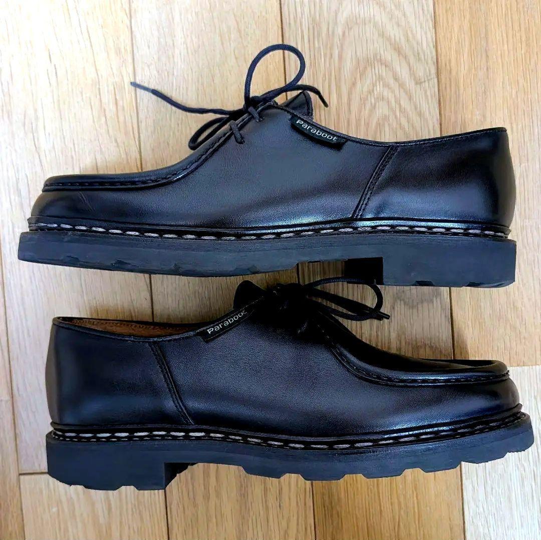 【極上艶デカタグ】Paraboot Michael 40.5パラブーツミカエル黒
