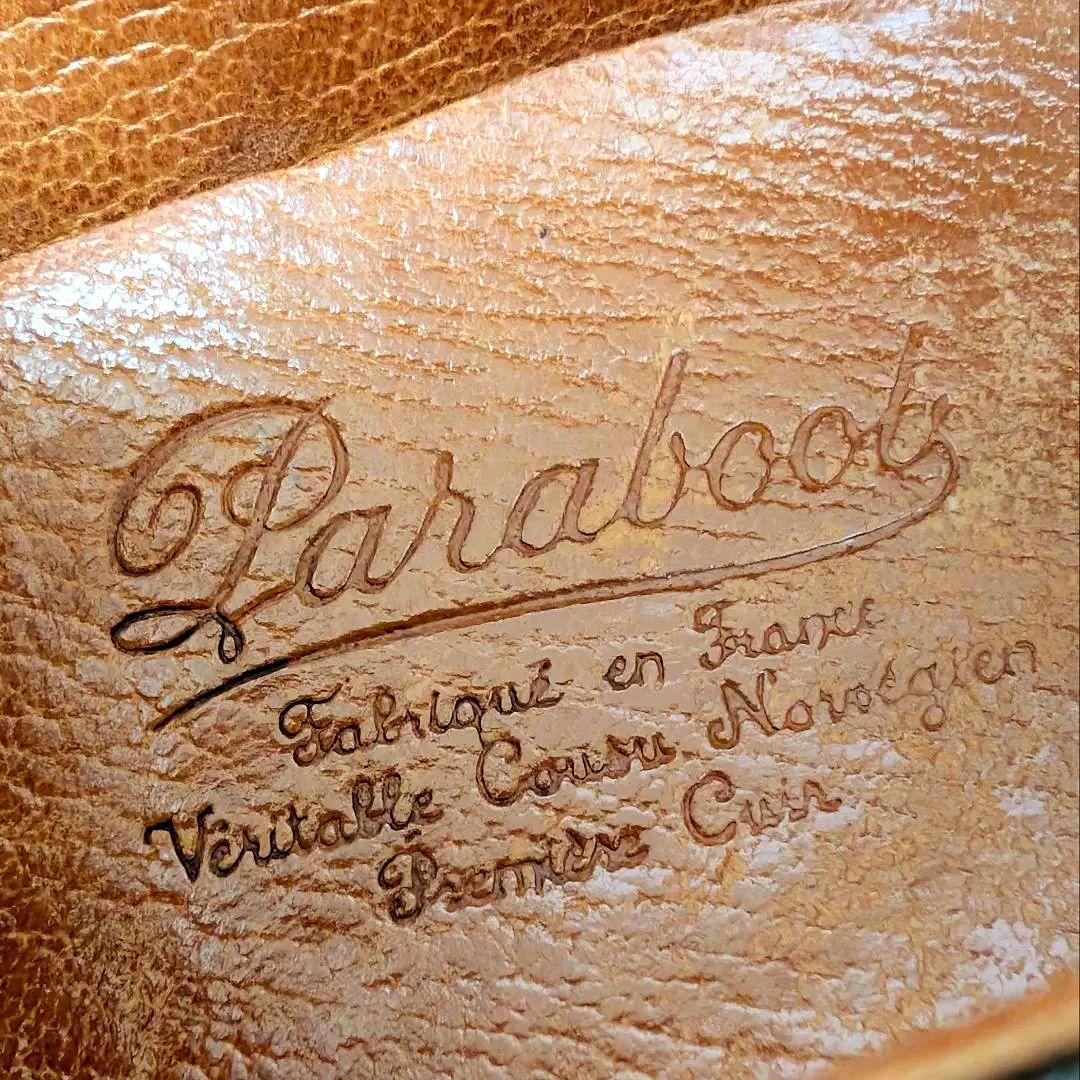 【極上艶デカタグ】Paraboot Michael 40.5パラブーツミカエル黒