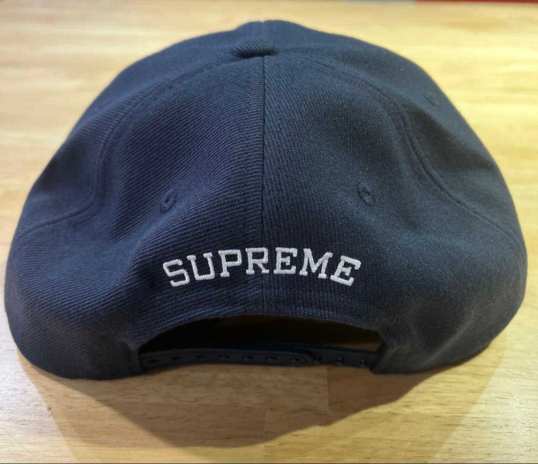 supreme aphex twin キャップ　紺