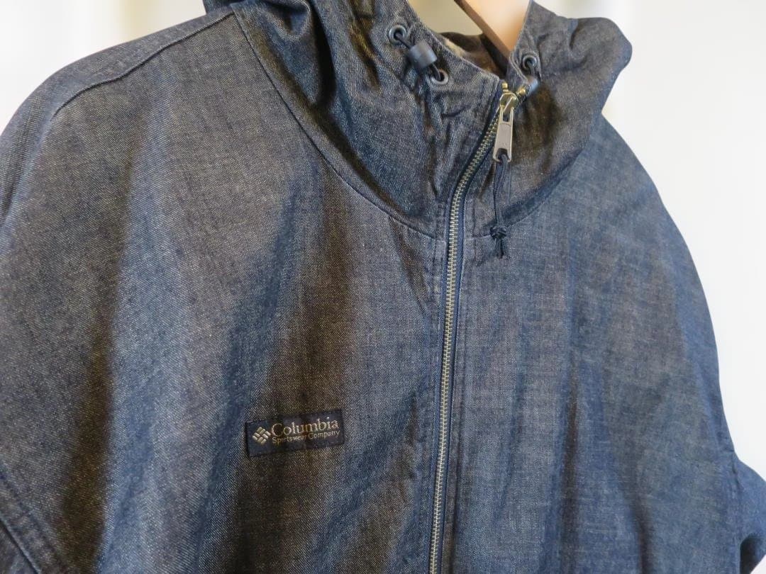 値下げ 美品 Columbia コロンビア ロマビスタシェルパ デニム XL