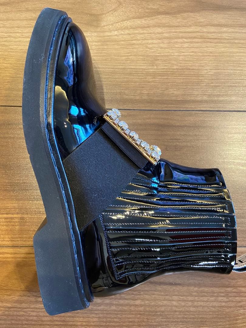 確実正規品 ロジェヴィヴィエ ROGER VIVIER チェルシー ブーツ