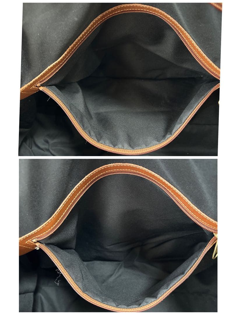 ◎人気◎COACH 激デカ ボストンバッグ 横幅52cm オールレザー ブラウン