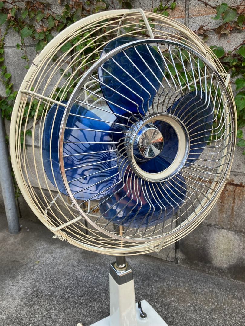 東芝 扇風機 MN 30㎝ 4枚羽 昭和レトロ アンティーク 稼動品