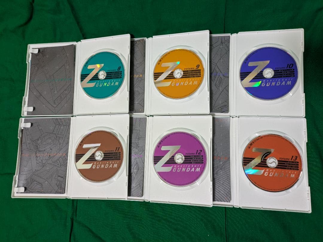 初回限定セット組 機動戦士Ｚガンダム DVDメモリアルボックス 全３巻セット