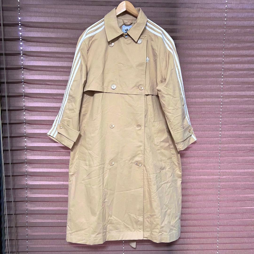 新品 XL adidas アディダス アディカラー トレンチコートIZ0382