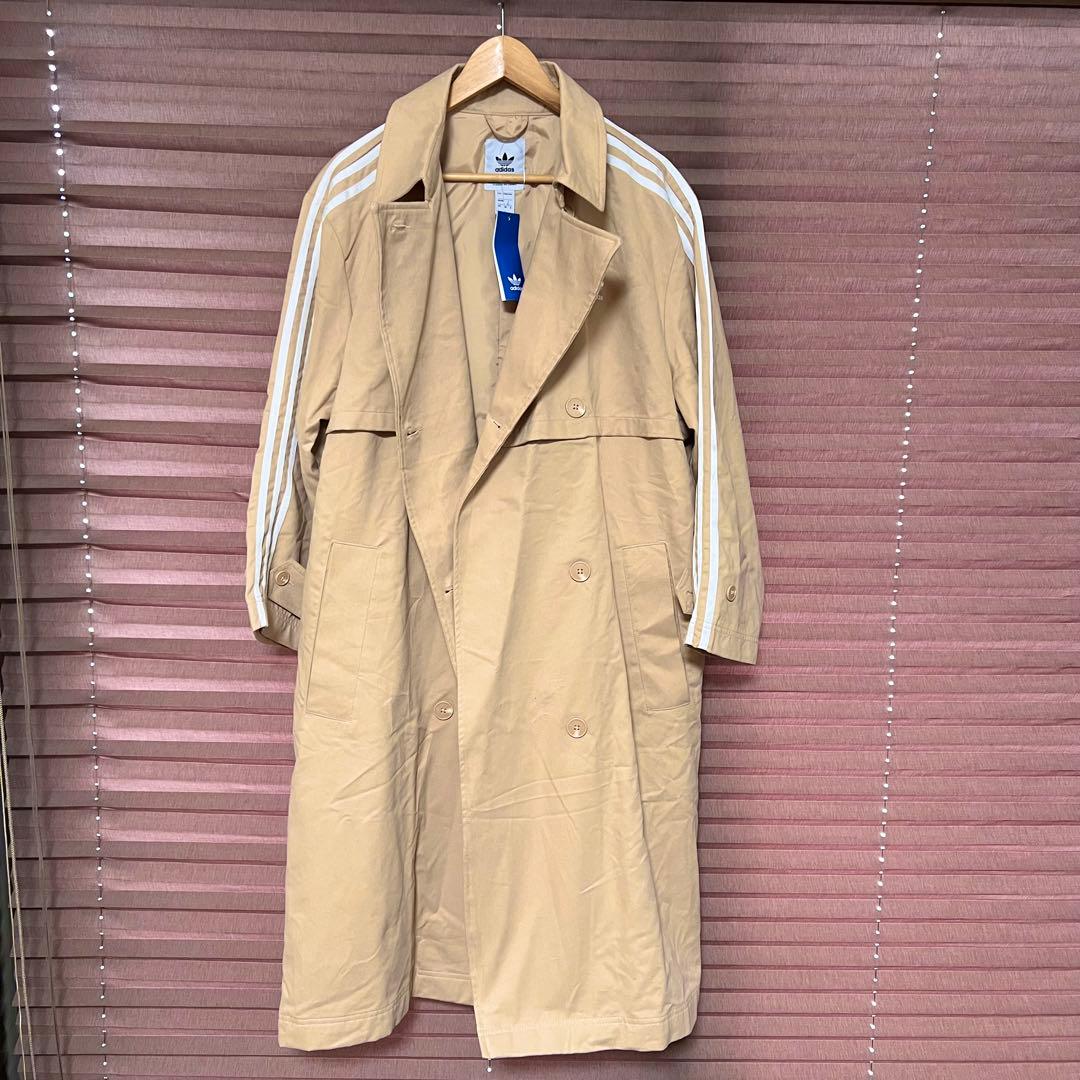 新品 XL adidas アディダス アディカラー トレンチコートIZ0382