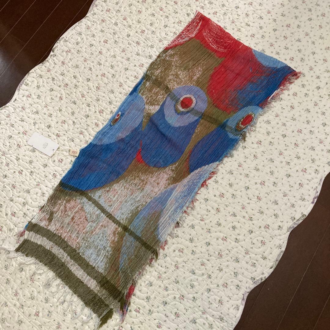 ★新品タグ付き★ tamaki niime プリントショール・ミドル