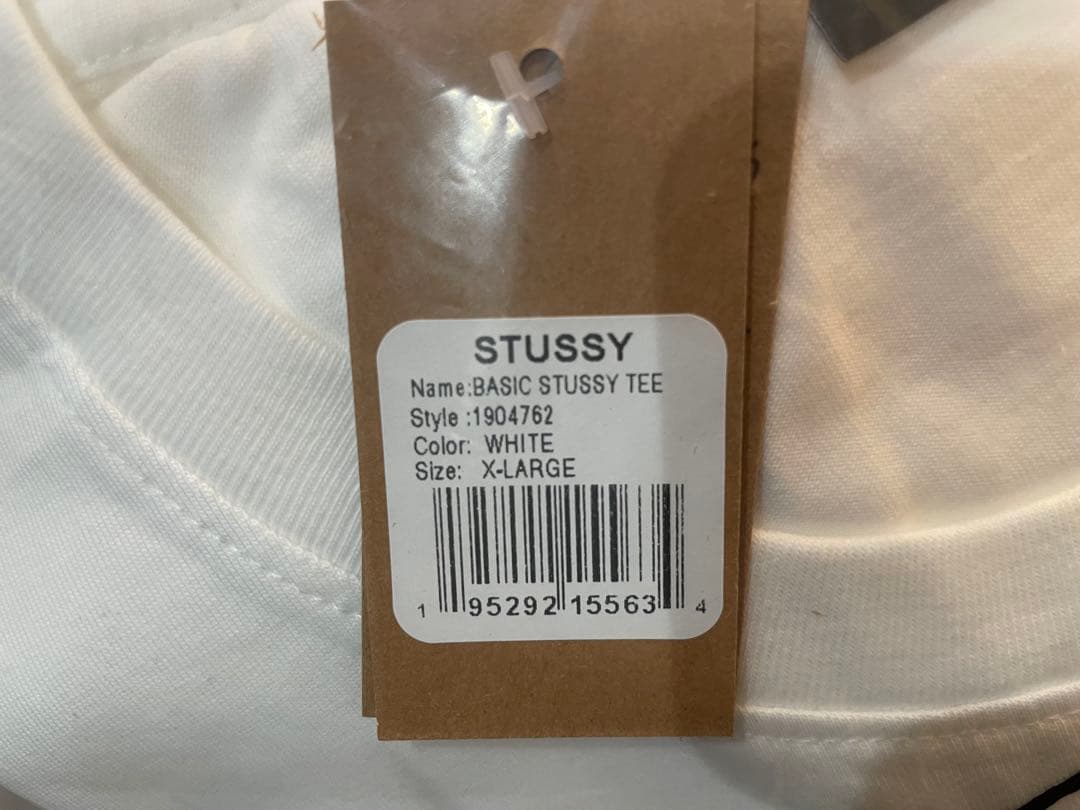 ❗️期間限定SALE❗️STUSSY ベーシック Tシャツ ホワイト XLサイズ