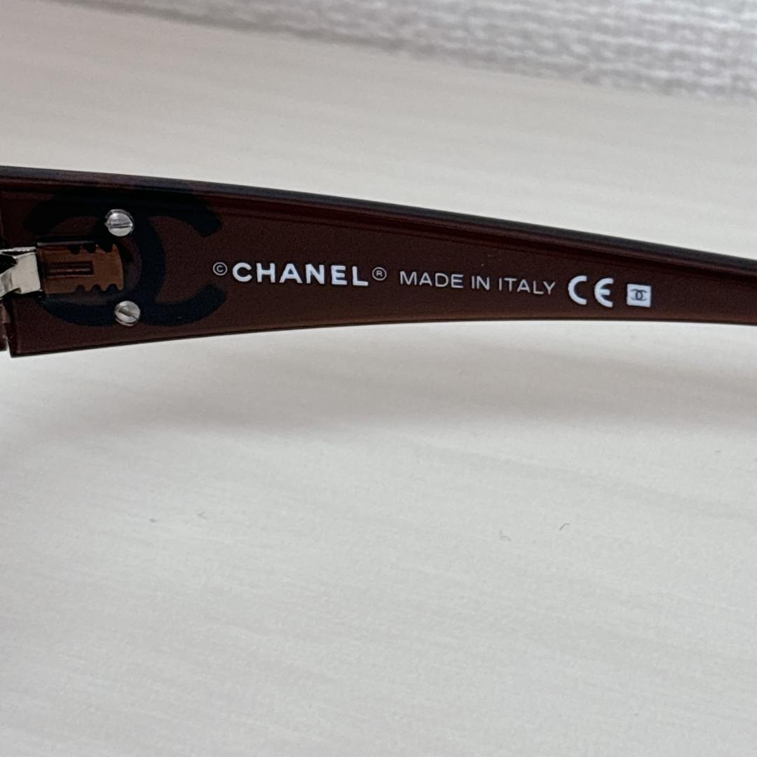 CHANEL シャネル サングラス ココマーク ブラウン イタリア 欠品あり