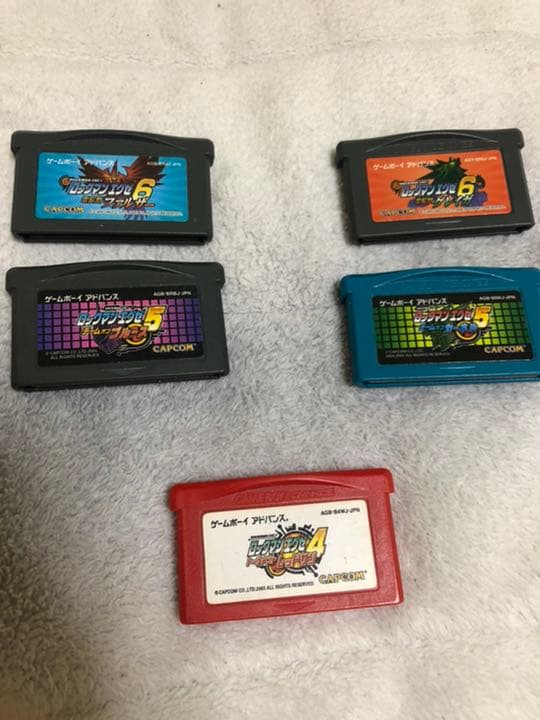【レトロゲー】任天堂/Nintendo SP ロックマンEXEシリーズ