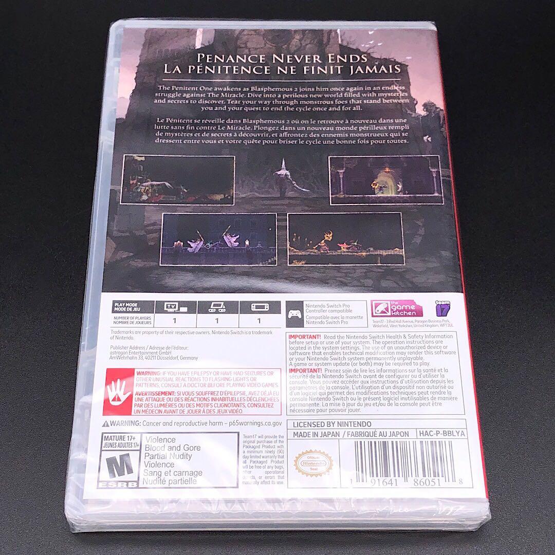 ブラスフェマス 2 Blasphemous 2 輸入版 switch スイッチ