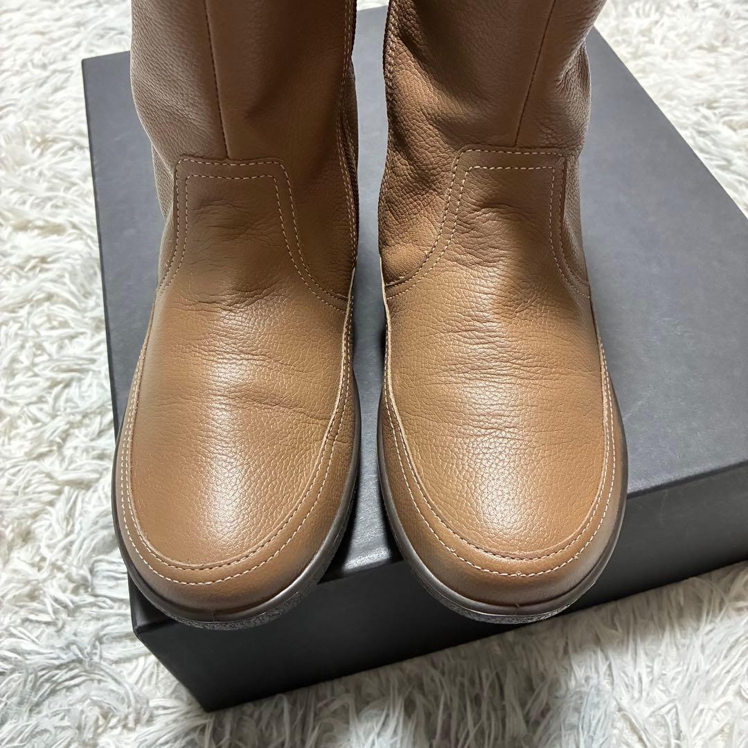 【未使用に近い】アキレスソルボ GORE-TEX 本革 防水 3E 24.0