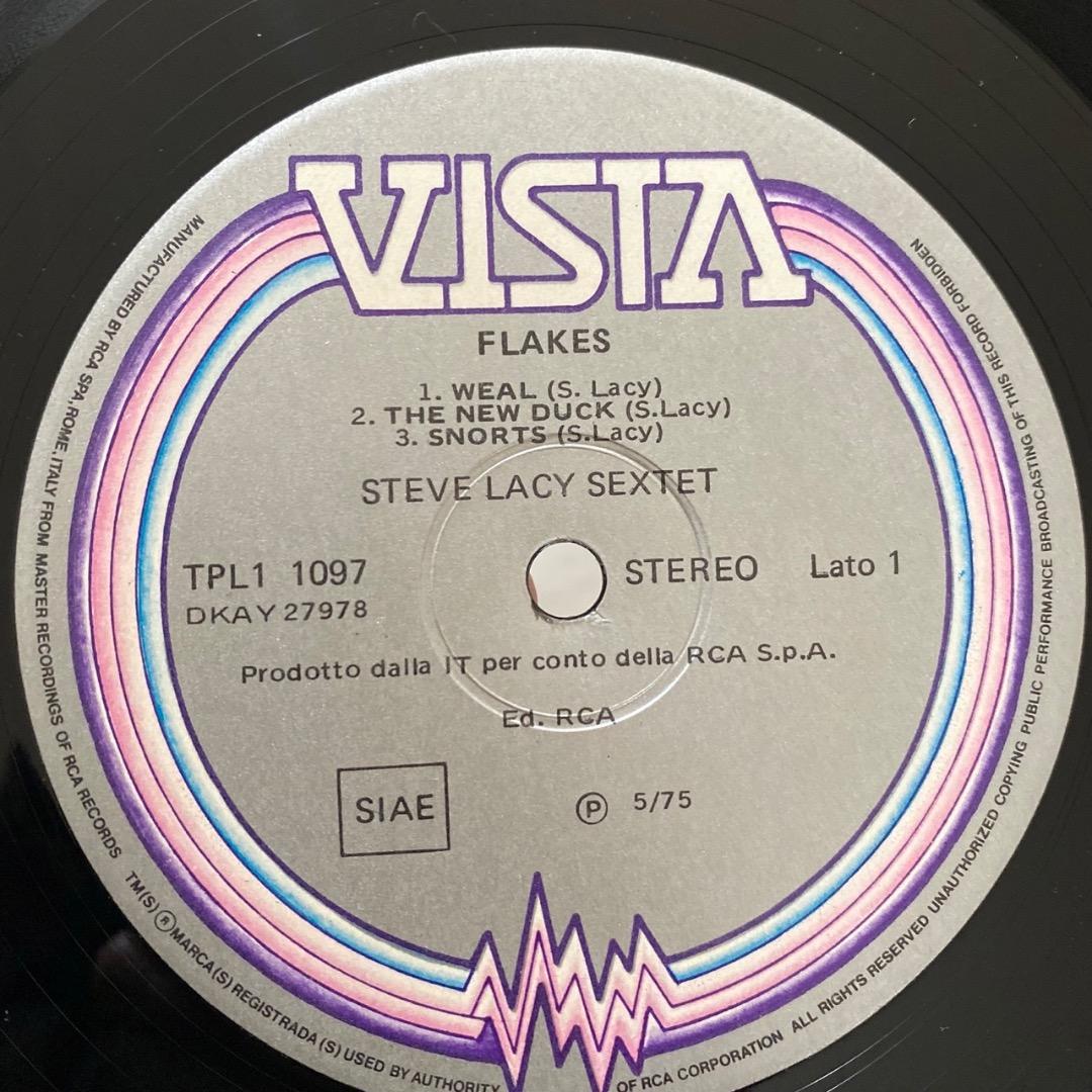 【伊Org.廃盤】STEVE LACY SEXTET / スティーブ・レイシー