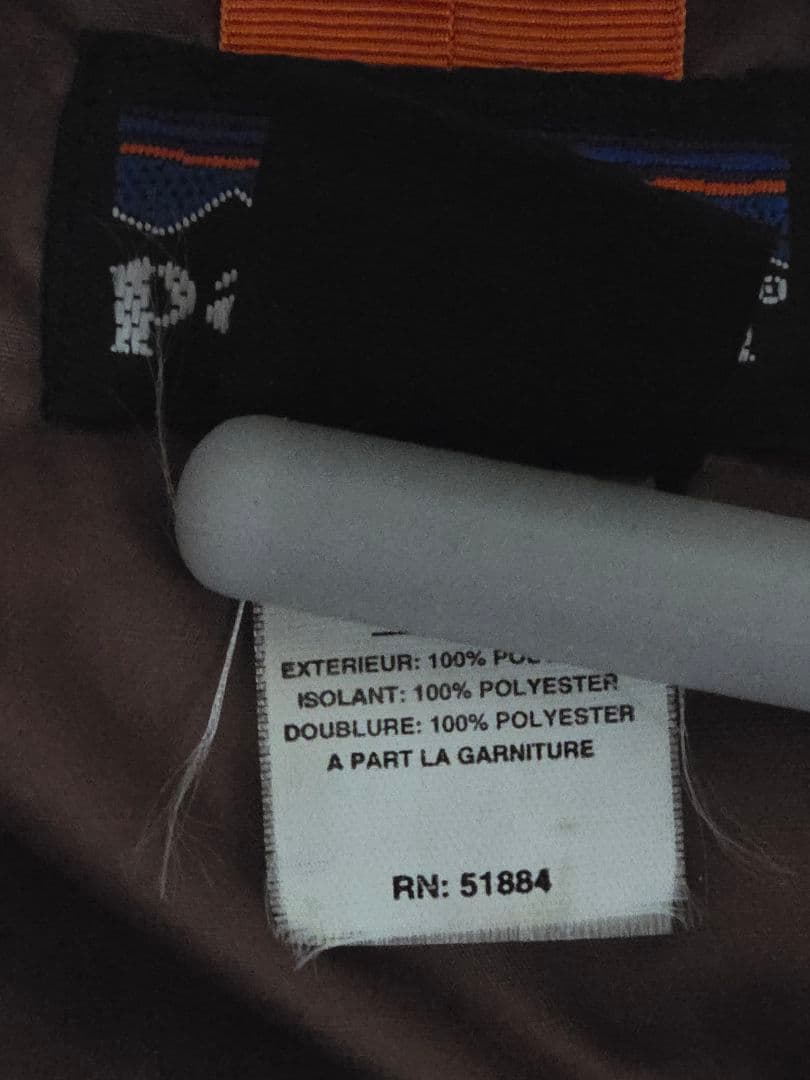 patagonia パフボール 　オレンジ　HOT LAVA　02製XL