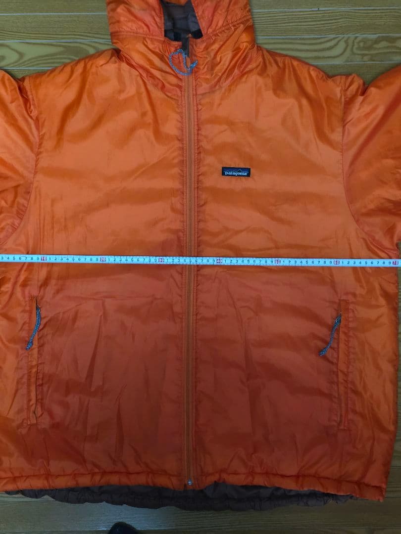 patagonia パフボール 　オレンジ　HOT LAVA　02製XL