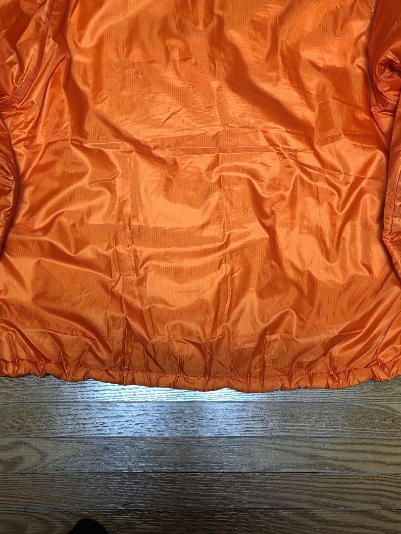 patagonia パフボール 　オレンジ　HOT LAVA　02製XL