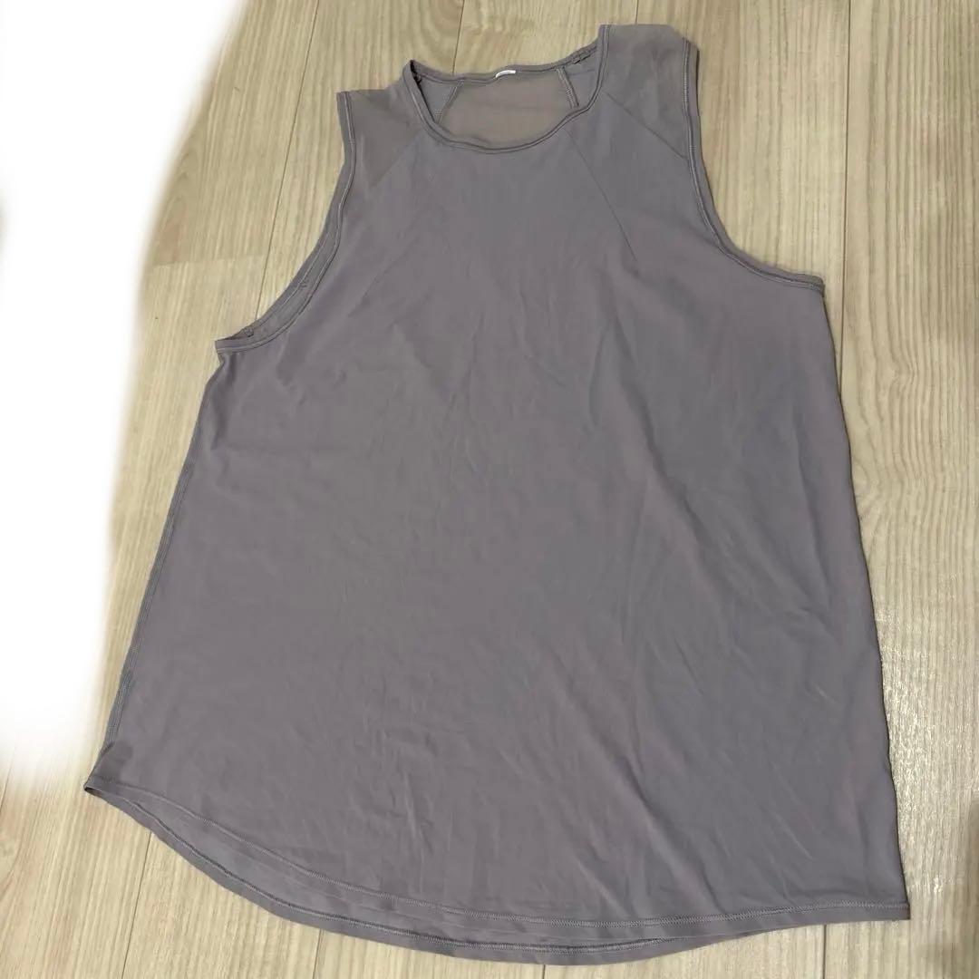 ルルレモン　Sculpt tank 8 モーヴ　グレージュ　ベージュ　グレー