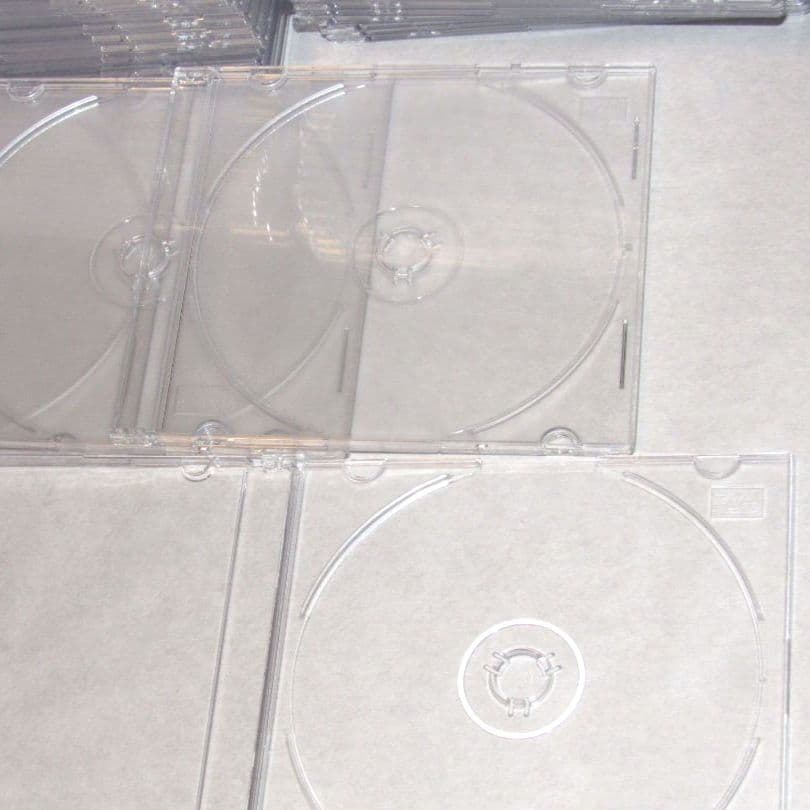 DVDケース CDケース 透明 薄型 空 260枚 セット