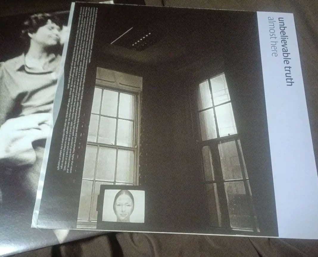 洋楽 unbelievable truth almosthere LP