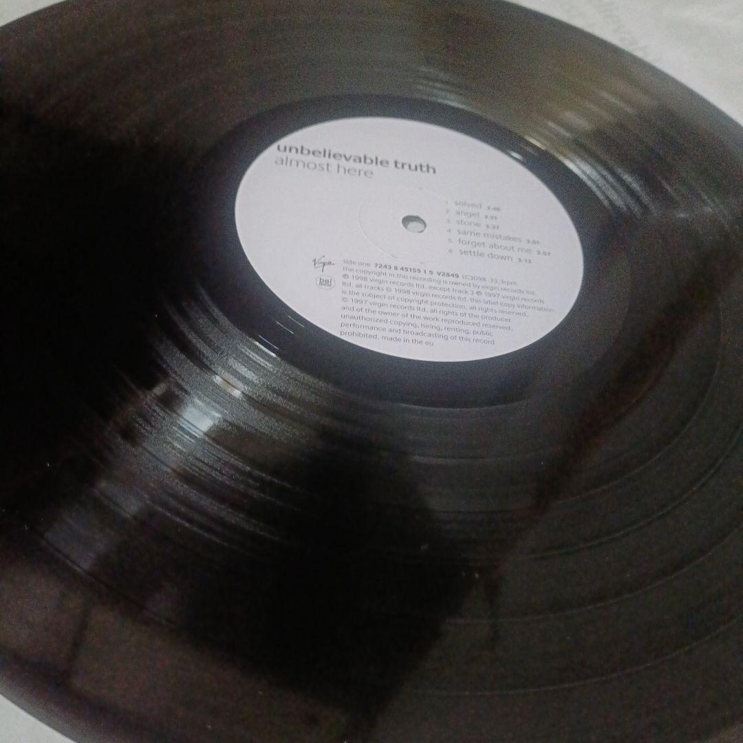 洋楽 unbelievable truth almosthere LP