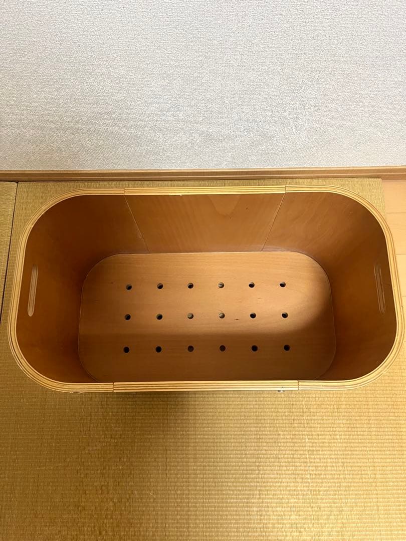 アクタス ACTUS トイボックス キャスター付き ビーチ材①