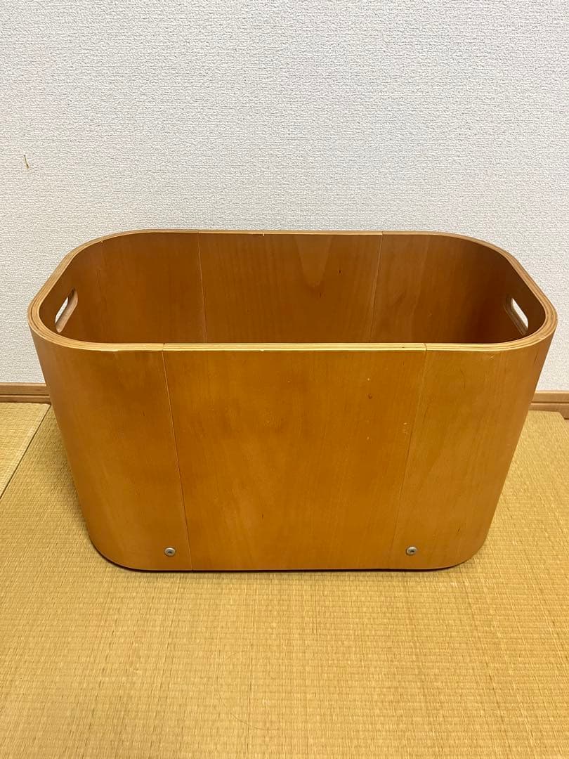 アクタス ACTUS トイボックス キャスター付き ビーチ材①