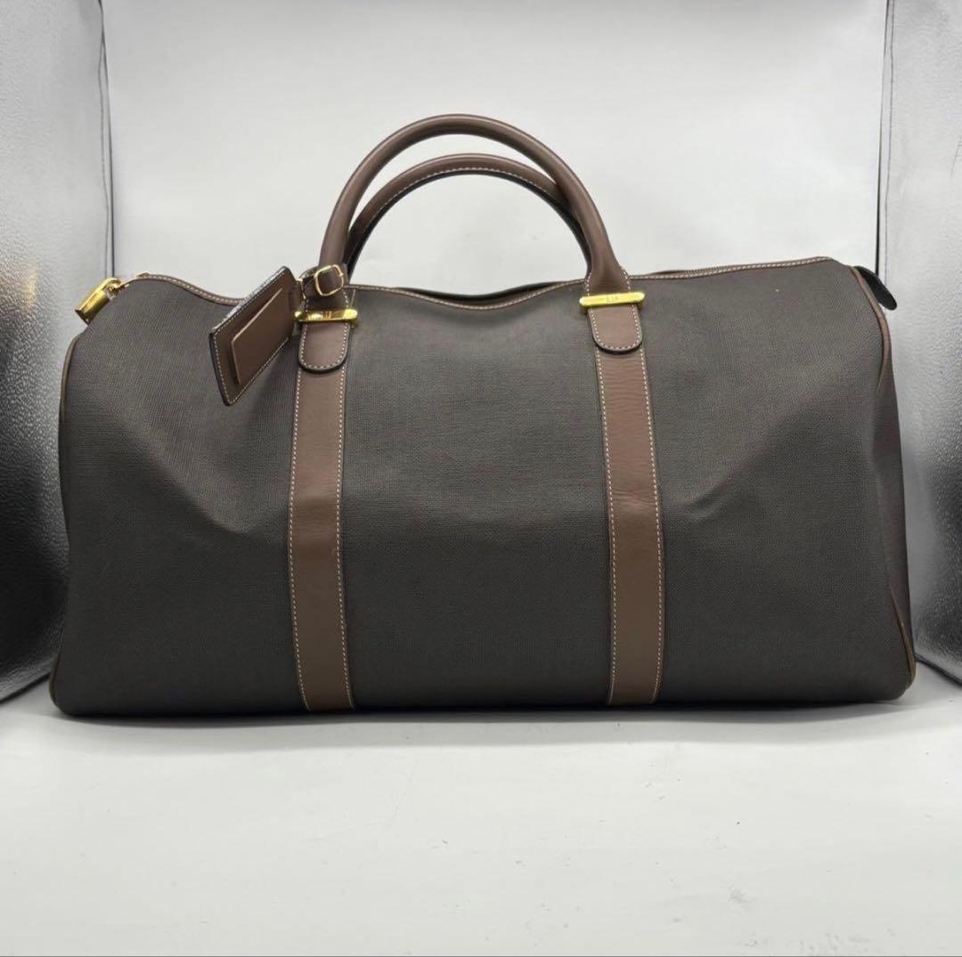 Dunhill ダンヒル ボストンバッグ 出張旅行鞄 大容量
