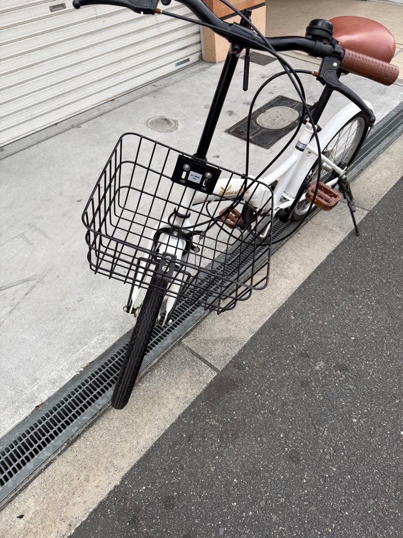 208 自転車 大阪市 【引取り限定】 20インチ 美品 折りたた変速付き