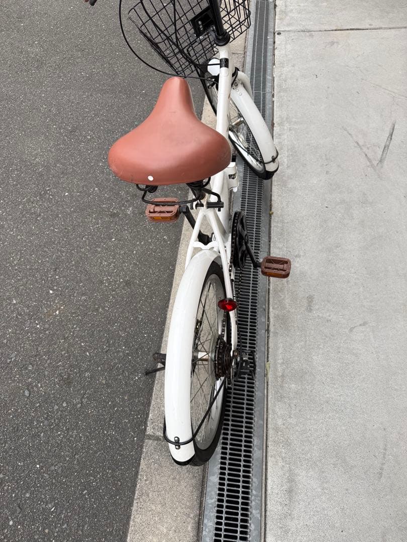 208 自転車 大阪市 【引取り限定】 20インチ 美品 折りたた変速付き