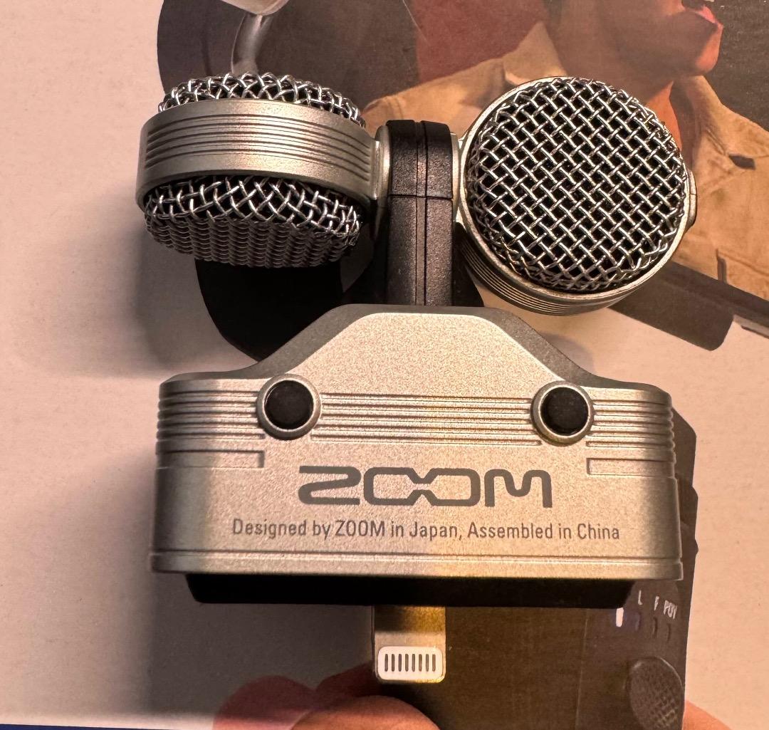 ZOOM iQ7 ステレオマイク