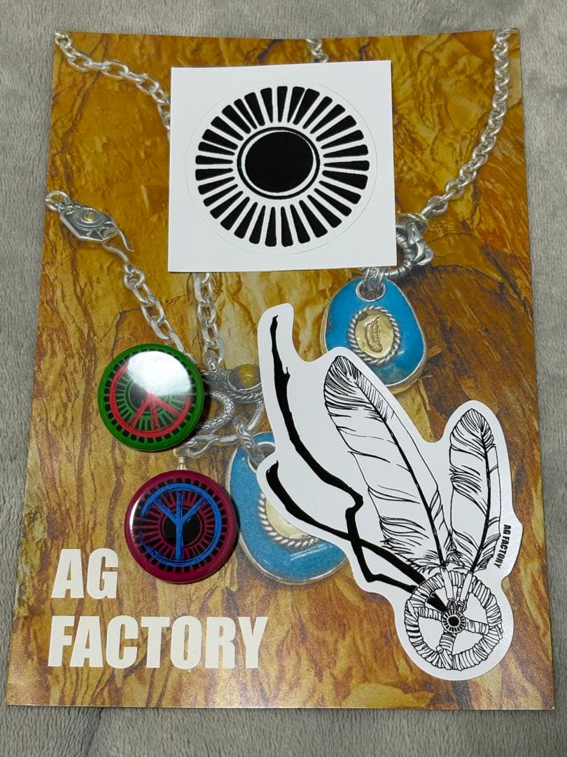 AG FACTORY あるじゃん サンフェザー&イーグルクルーフィンガーチェーン