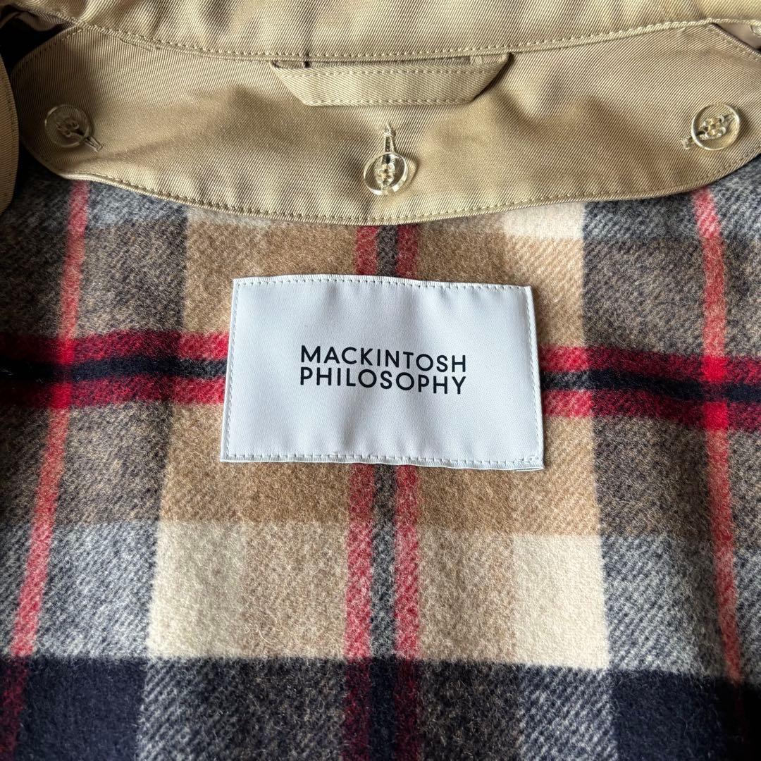 ✨️美品✨️ マッキントッシュフィロソフィー トレンチコート ハウスチェック S