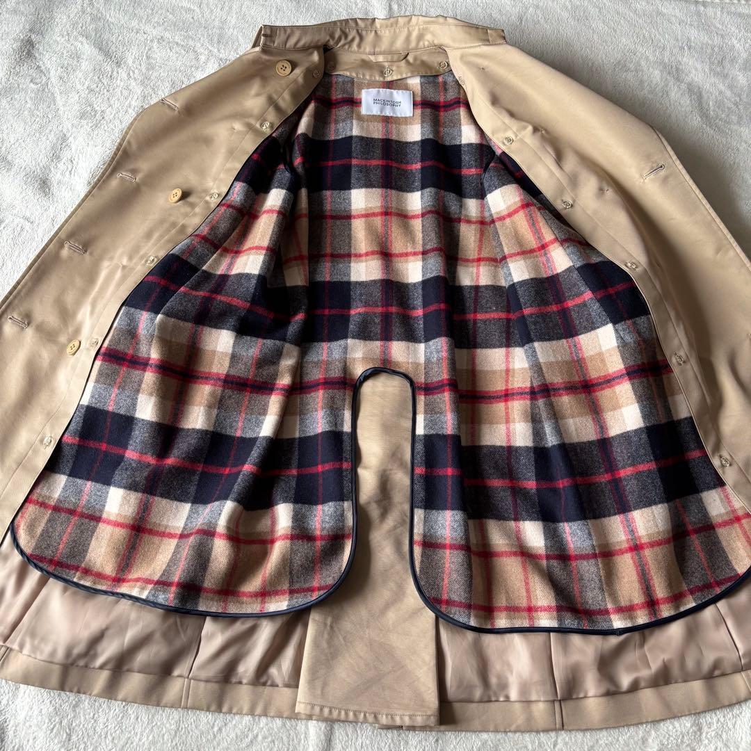 ✨️美品✨️ マッキントッシュフィロソフィー トレンチコート ハウスチェック S