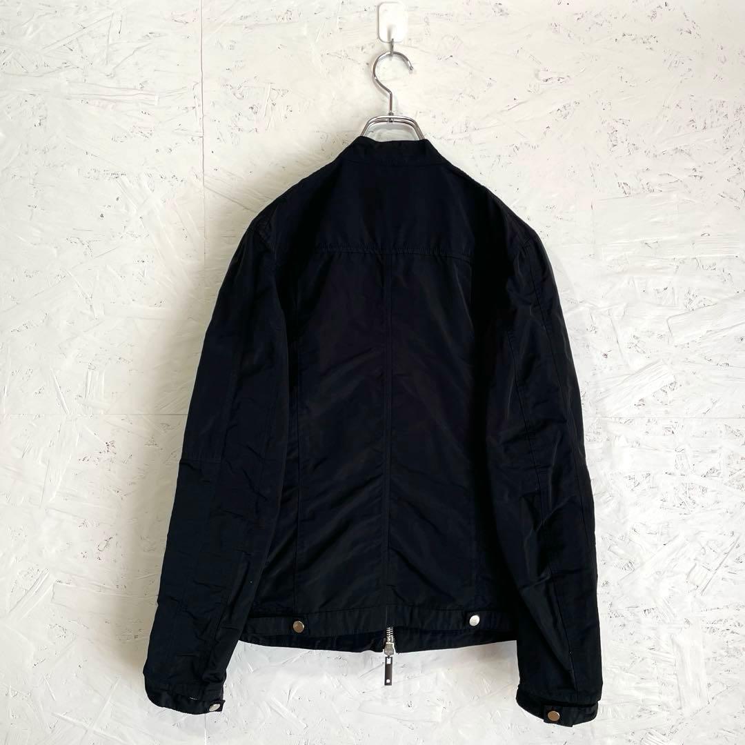 イタリア製【ALESSANDRO DELL'ACQUA】ブルゾン　黒　48