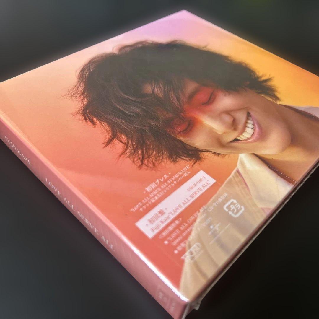 【初回盤】【新品】藤井風／LOVE ALL SERVE ALL 特典ディスク付き