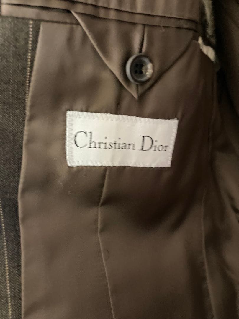 Christian Dior ストライプスーツ