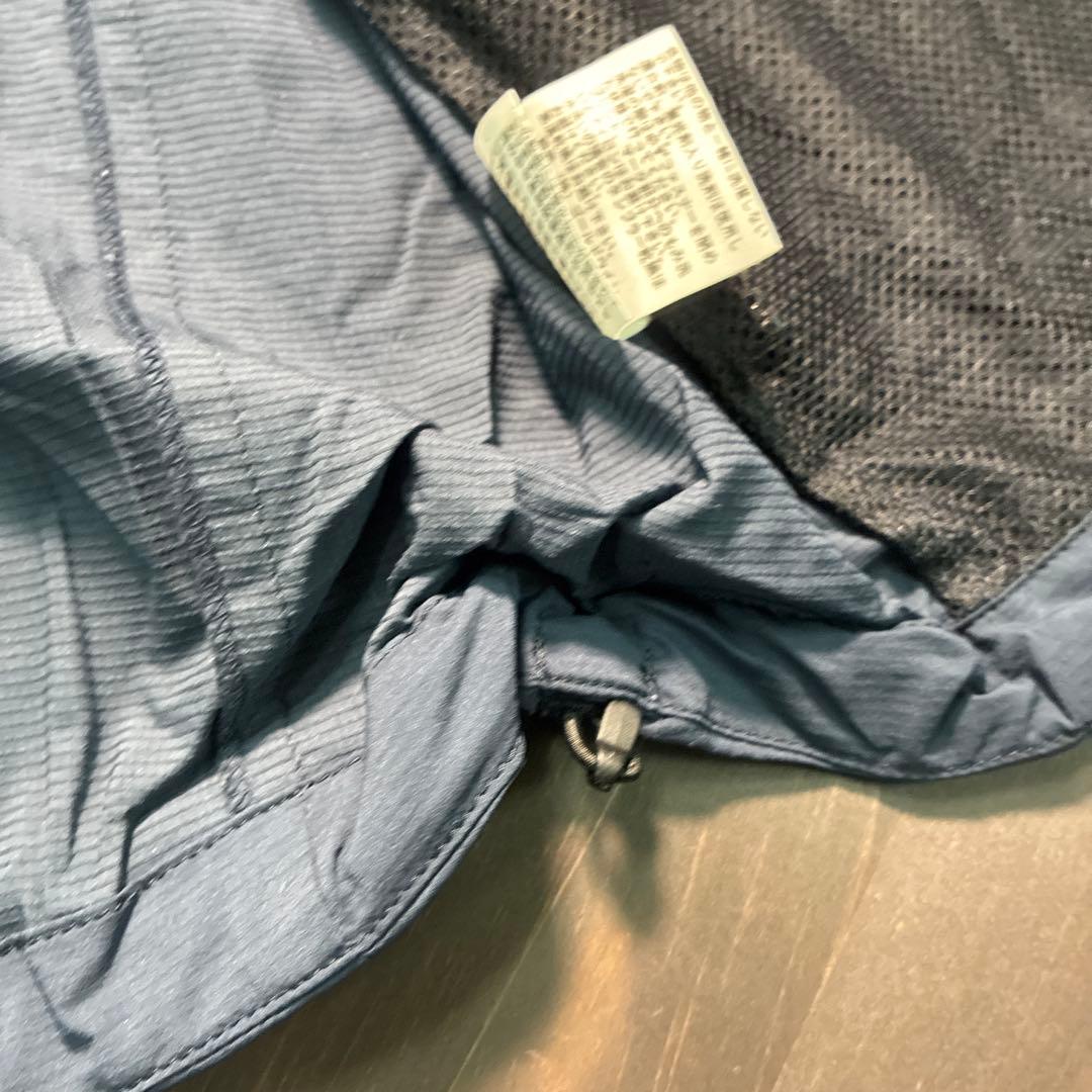 7BS2 THE NORTH FACE ジップアップベスト　ネイビー　古着