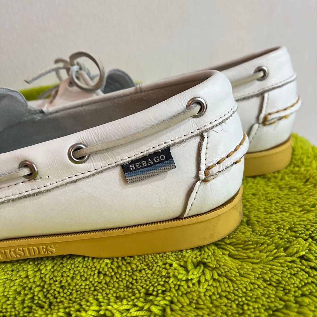 紳士用靴　SEBAGO レザースリッポン　デッキシューズ　サイズUS9
