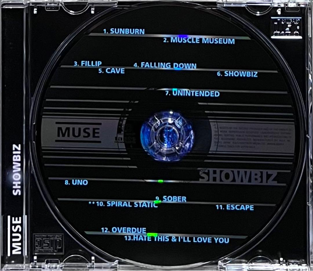 ミューズ ショウビズ 初回avex盤 MUSE SHOWBIZ 限定ケース付