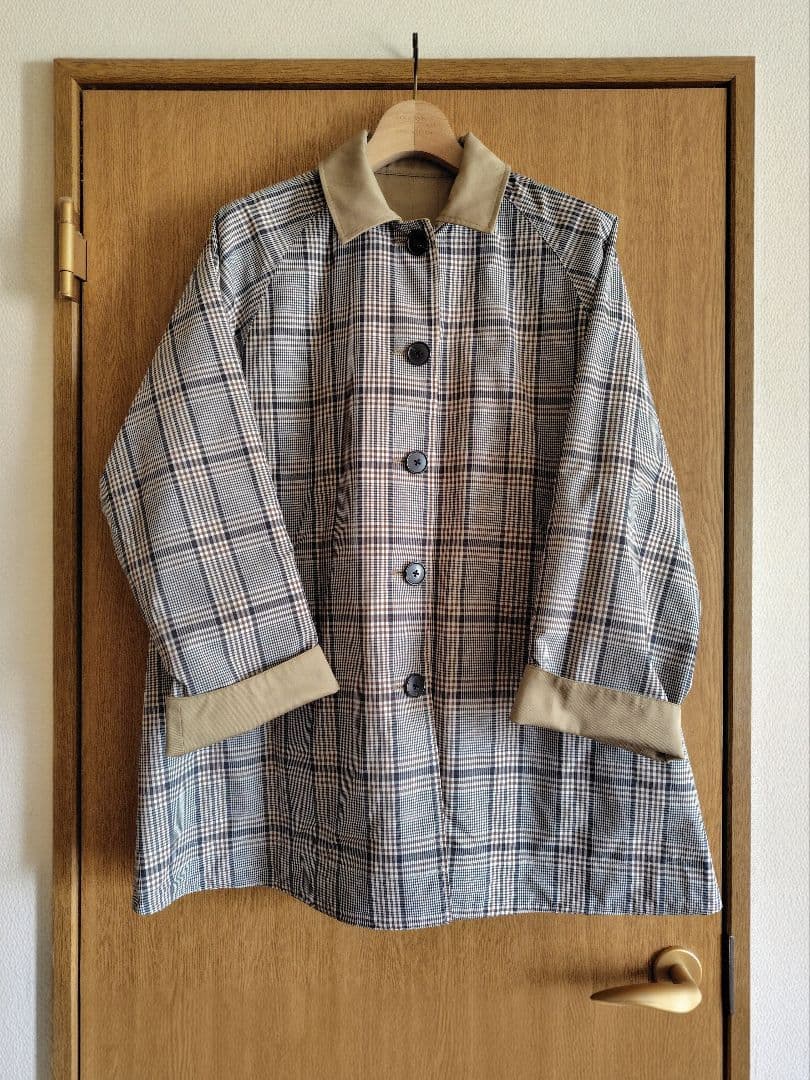 URBAN RESEARCH DOORS リバーシブルステンカラーコート