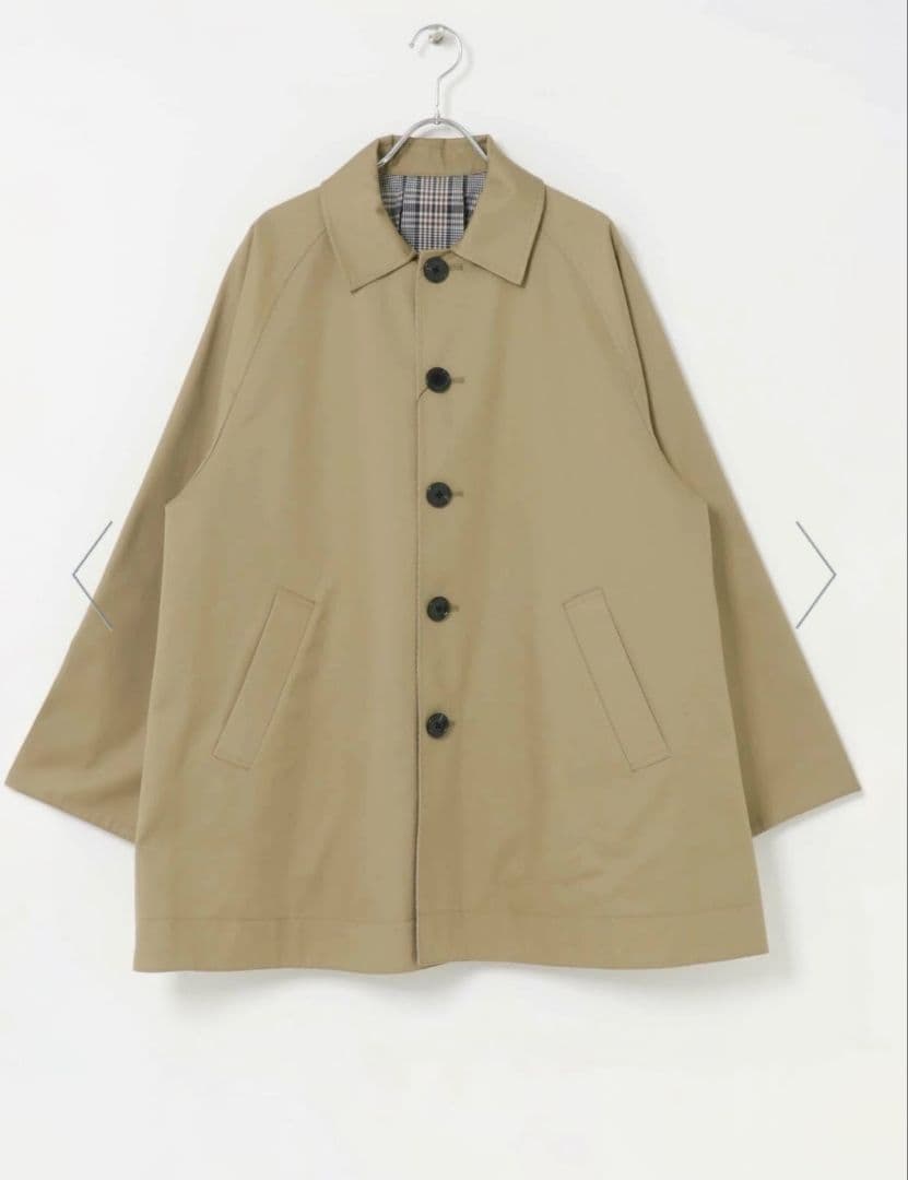 URBAN RESEARCH DOORS リバーシブルステンカラーコート